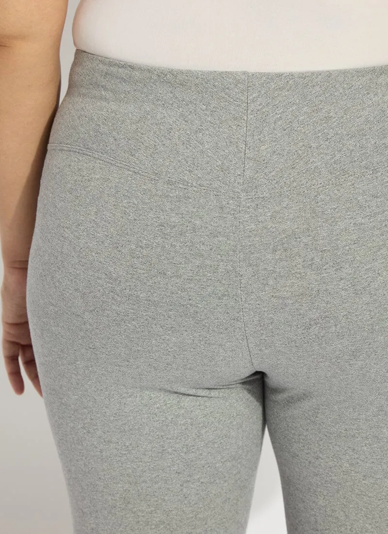 Cropped Classic Cotton Legging (Plus size, 21.5" Inseam)