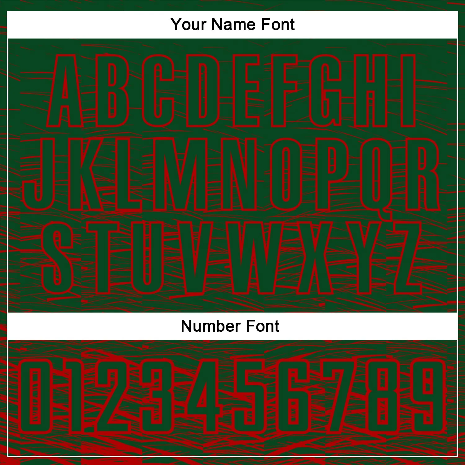 Custom Green Red Sublimation Soccer Uniform Jersey