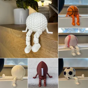 Cute Sports Ball Desk Decorations
