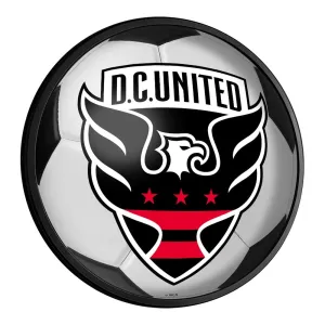 D.C. United: Soccer - Round Slimline Lighted Wall Sign