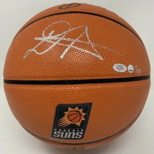 DEANDRE AYTON Autographed Phoenix Suns Logo Basketball GDL LE 1/50