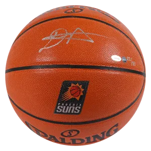 DEANDRE AYTON Autographed Phoenix Suns Logo Basketball GDL LE 22/50
