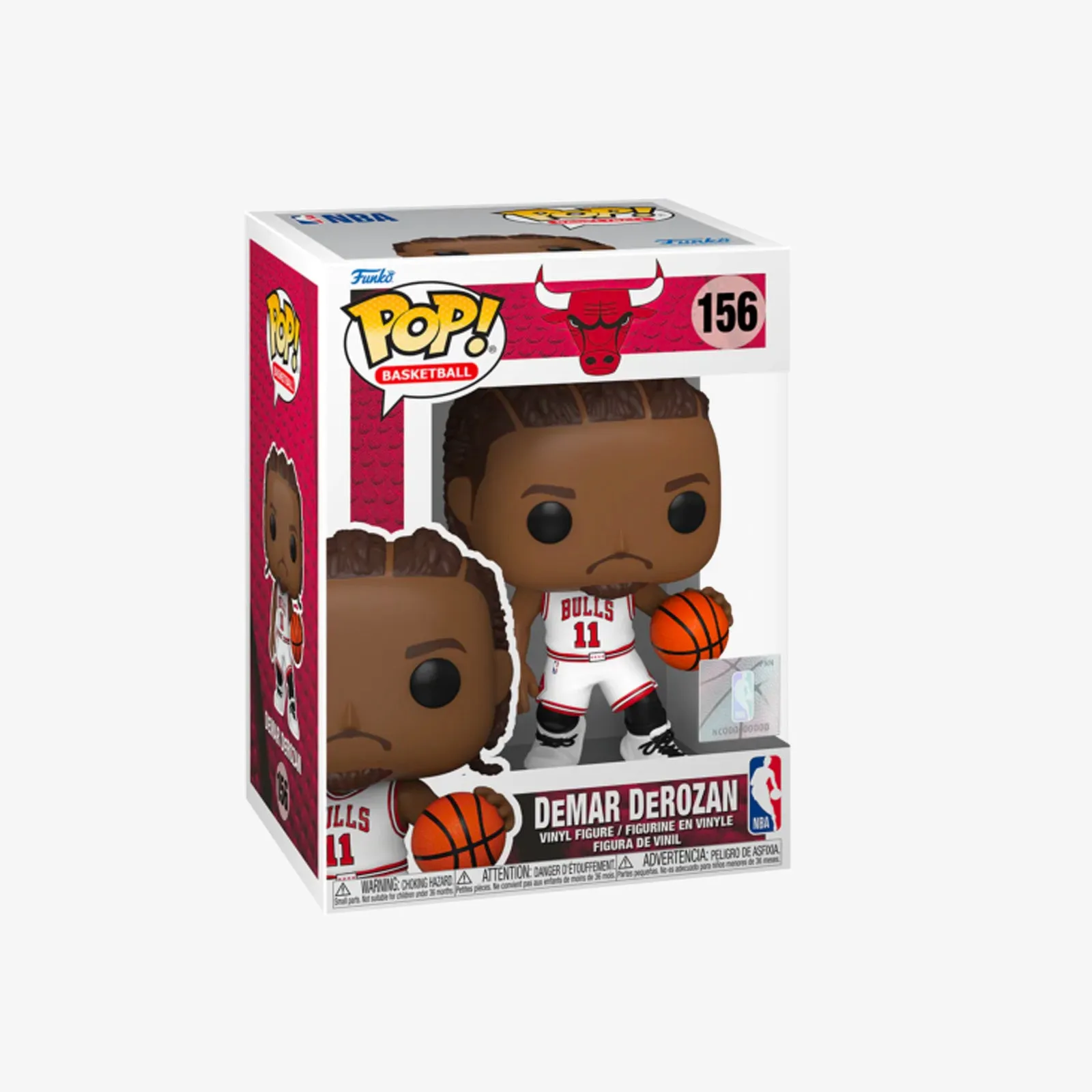 DeMar DeRozan Chicago Bulls NBA Pop! Vinyl - White