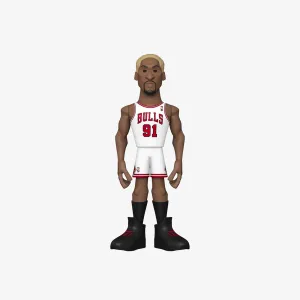 Dennis Rodman Chicago Bulls NBA Legends 5" Vinyl Gold