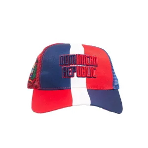 DOMINICAN REPUBLIC SOCCER TRUCKER HAT