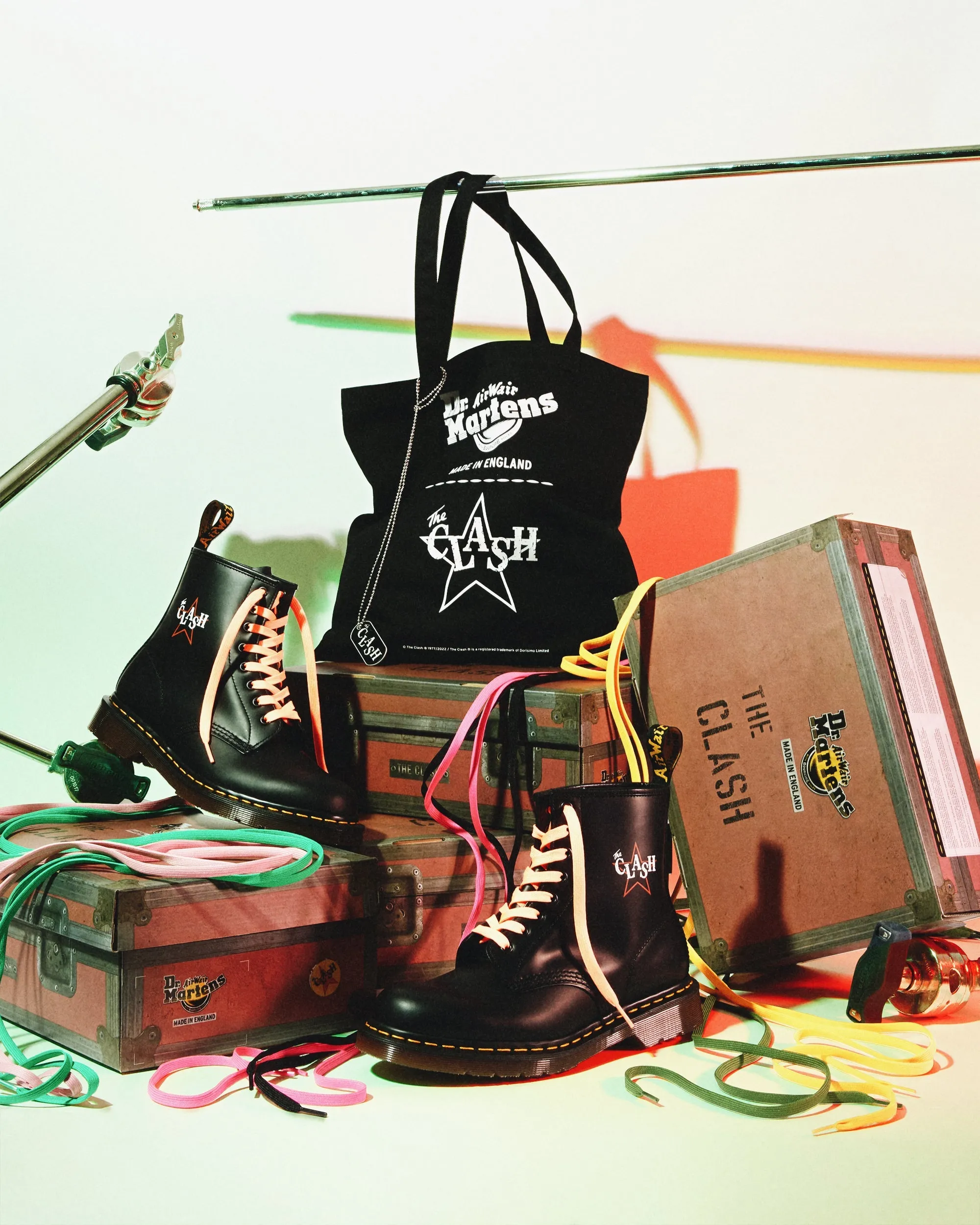Dr. Martens x The Clash 1460 THE CLASH MADE IN ENGLAND