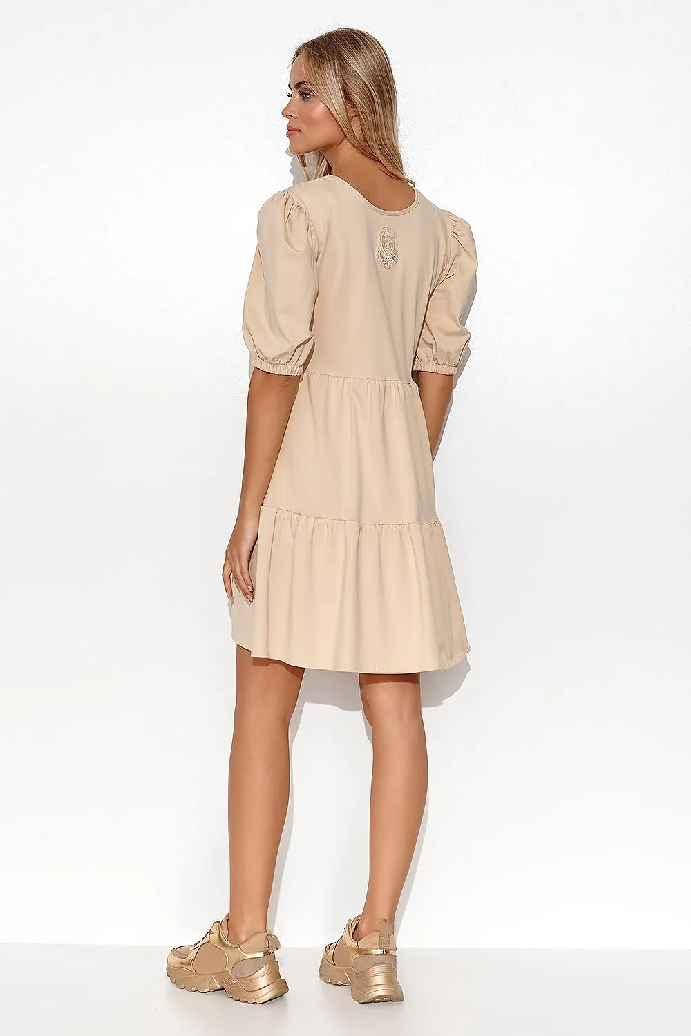 Draped Allure Casual Dress