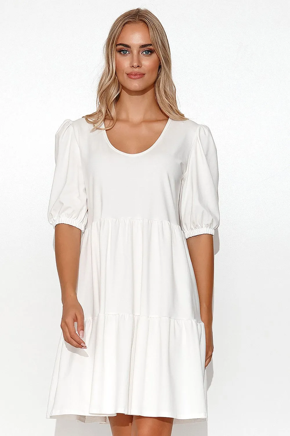 Draped Allure Casual Dress