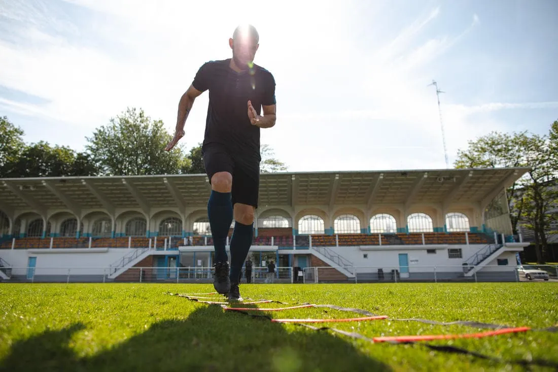 Echelle d'entrainement de football Essential 3,20 mètres orange