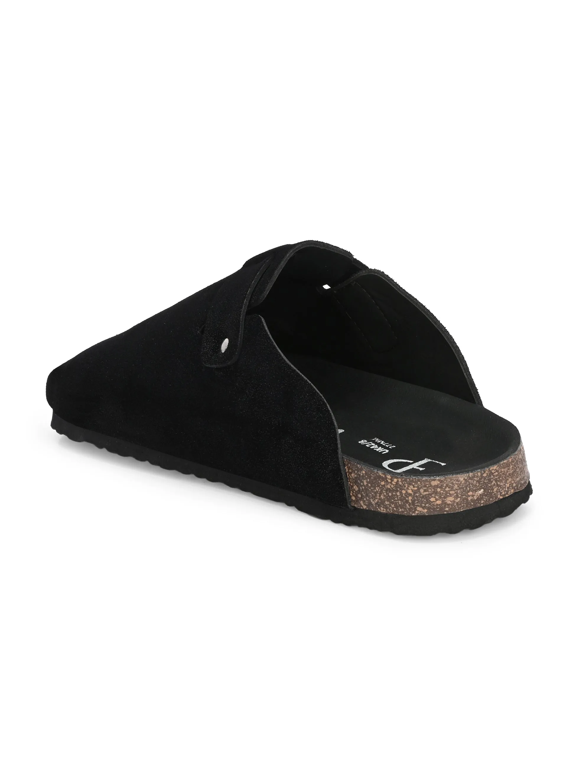 EL PASO Men Faux Leather Casual Slip On Sandals