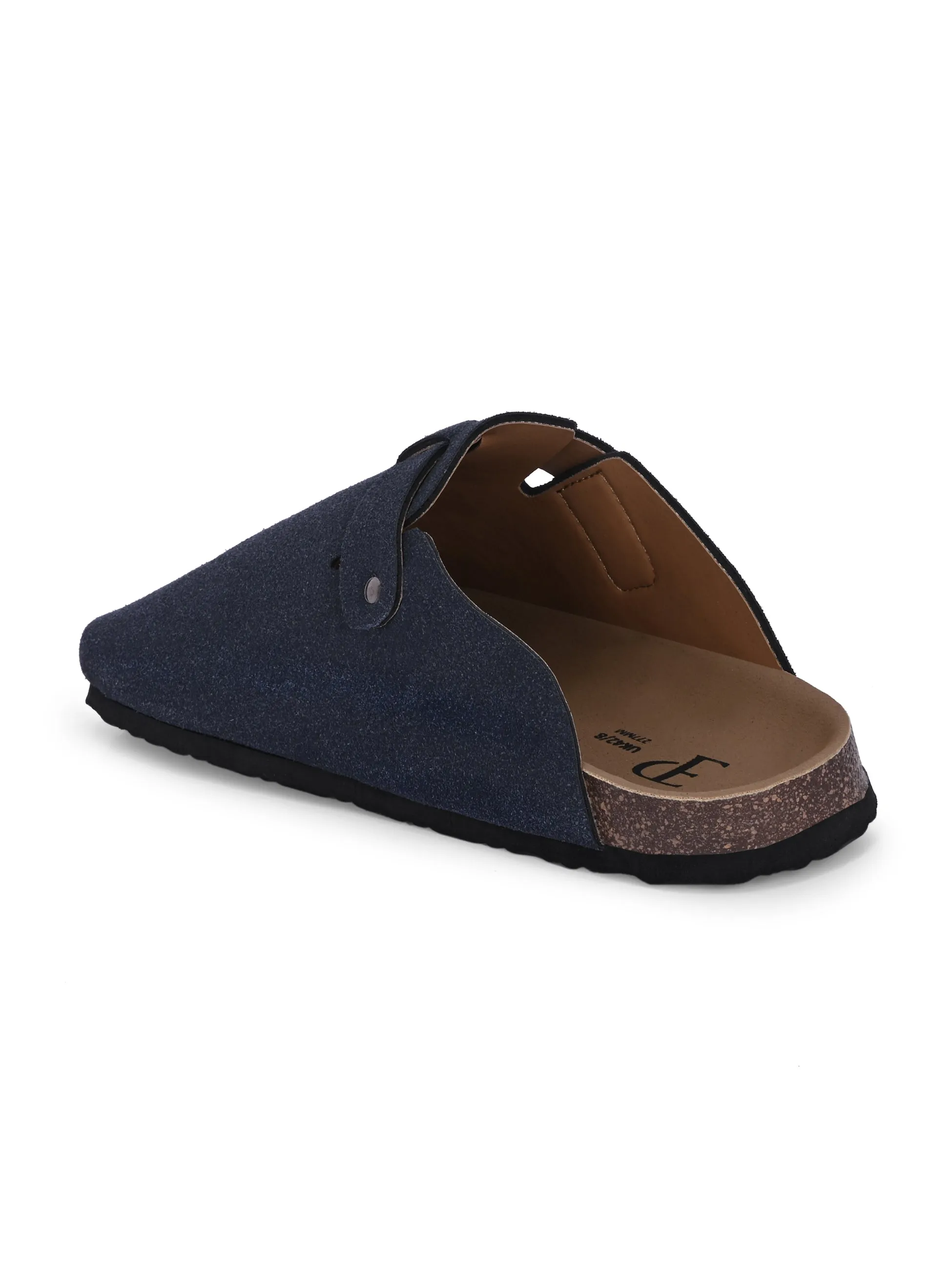 EL PASO Men Faux Leather Casual Slip On Sandals