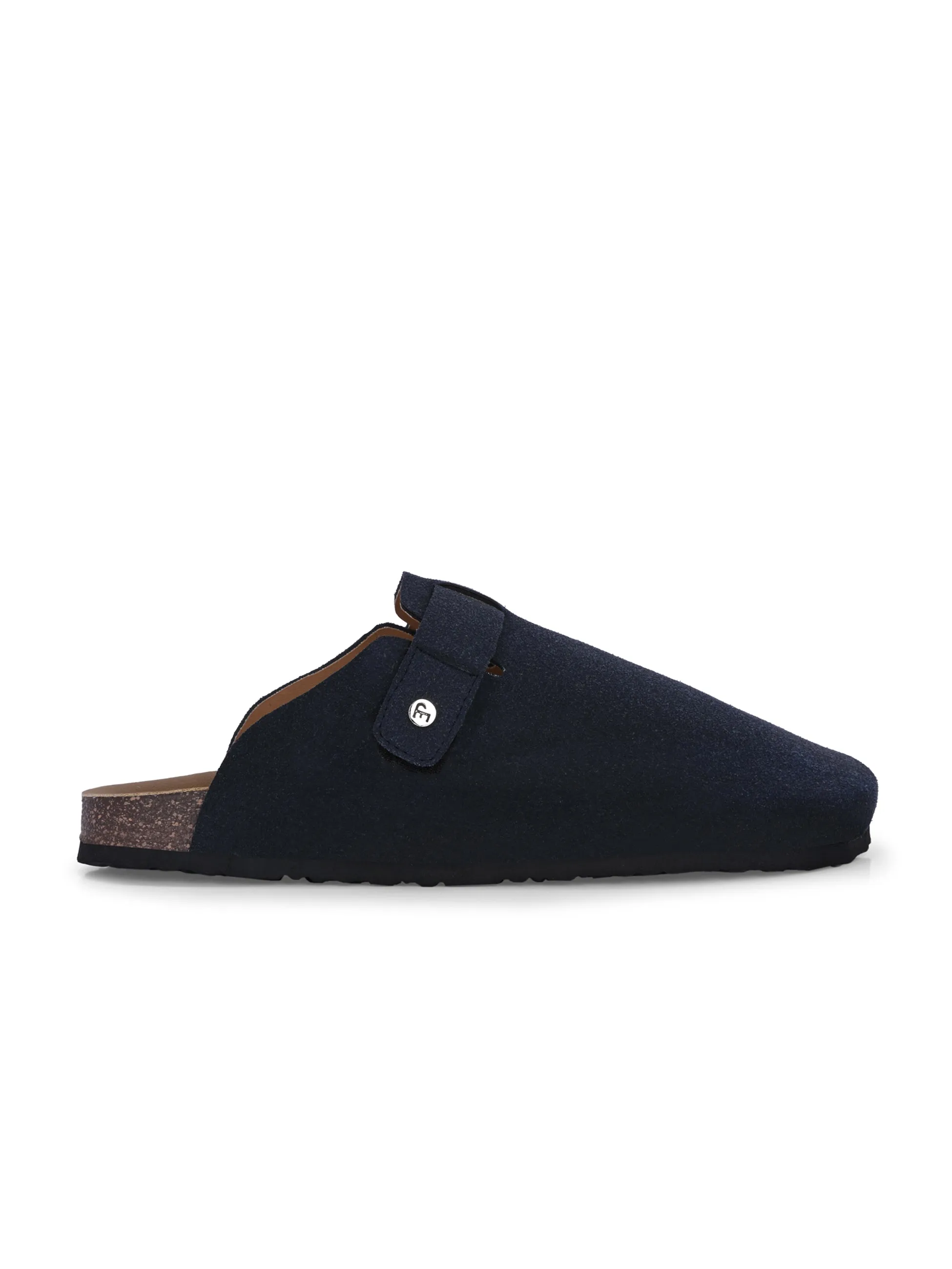 EL PASO Men Faux Leather Casual Slip On Sandals