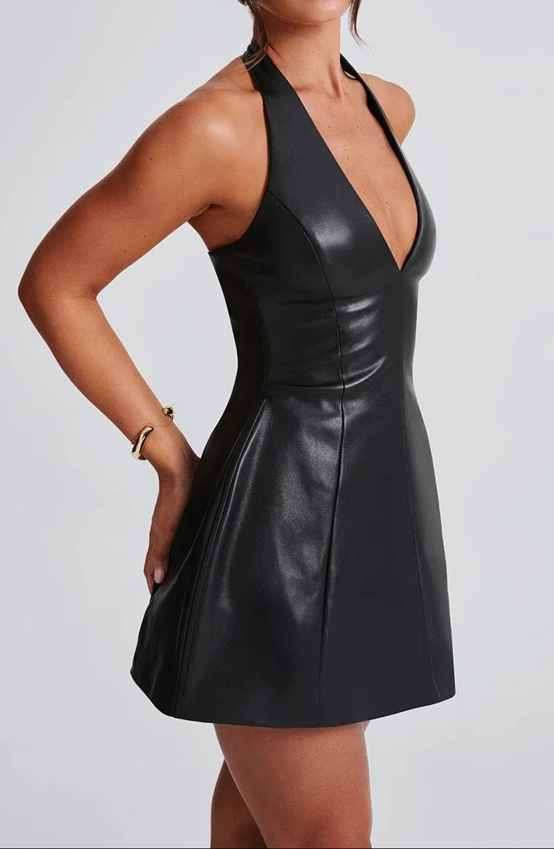 Elisa mini dress - black 