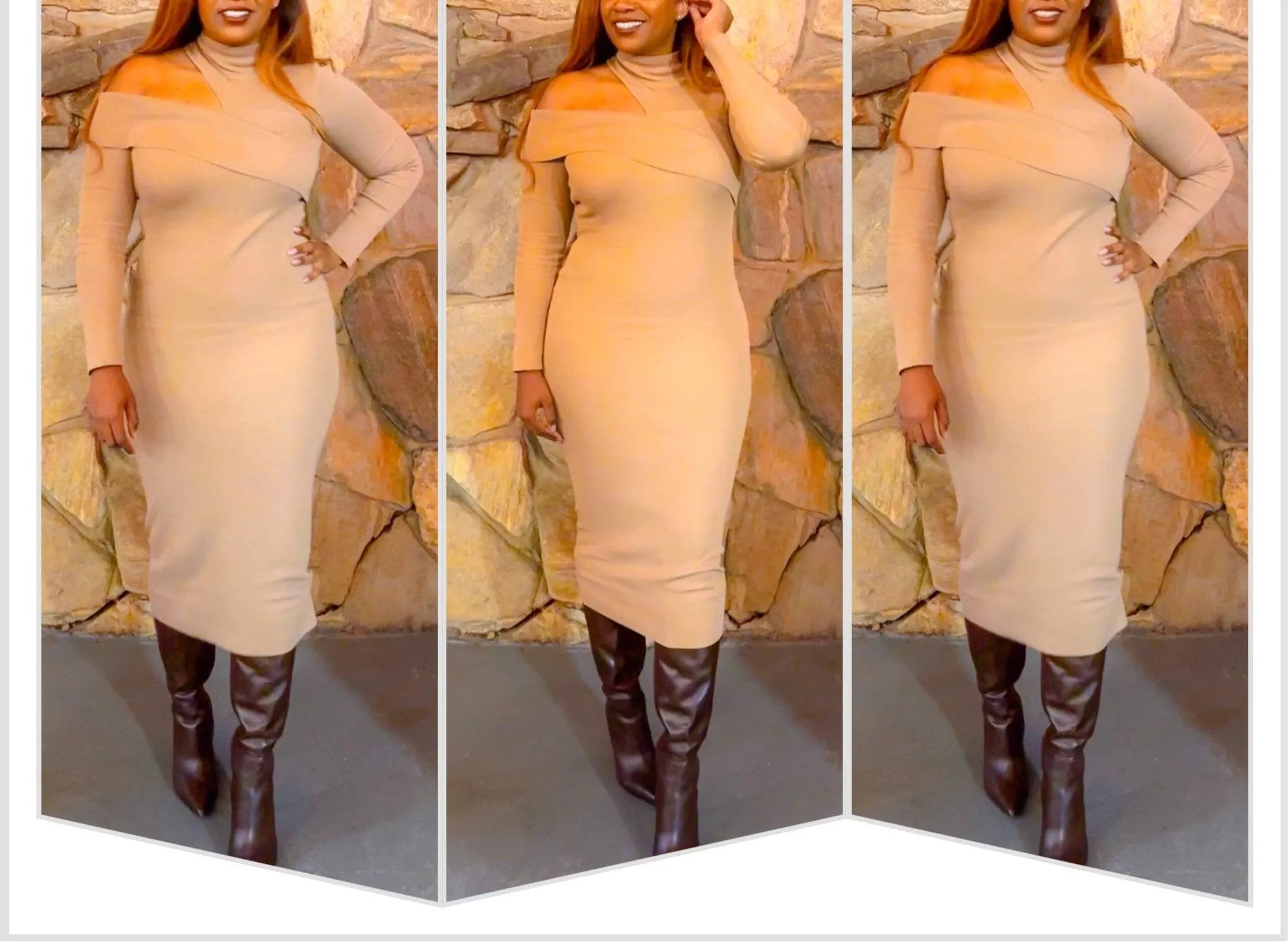 Elle Cutout Knit Dress