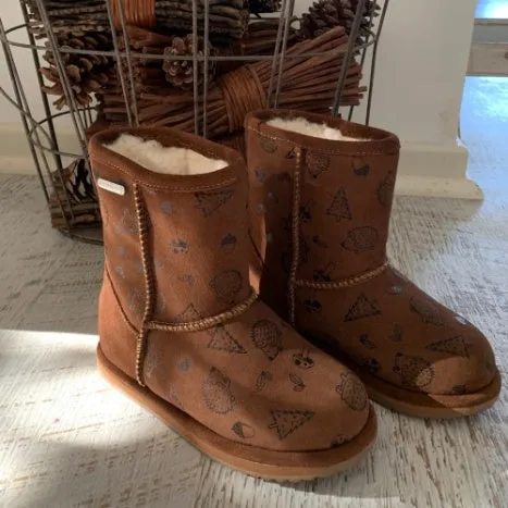 EMU Australia Woodland Brumby Waterproof Sheepskin Boot - Oak