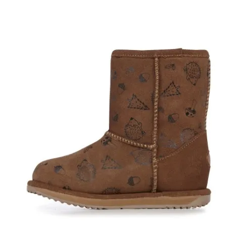 EMU Australia Woodland Brumby Waterproof Sheepskin Boot - Oak