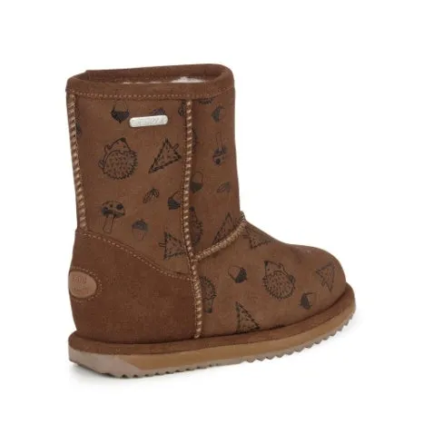 EMU Australia Woodland Brumby Waterproof Sheepskin Boot - Oak
