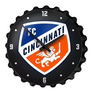 FC Cincinnati: Bottle Cap Wall Clock