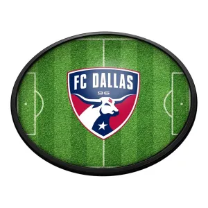 FC Dallas: Pitch - Oval Slimline Lighted Wall Sign