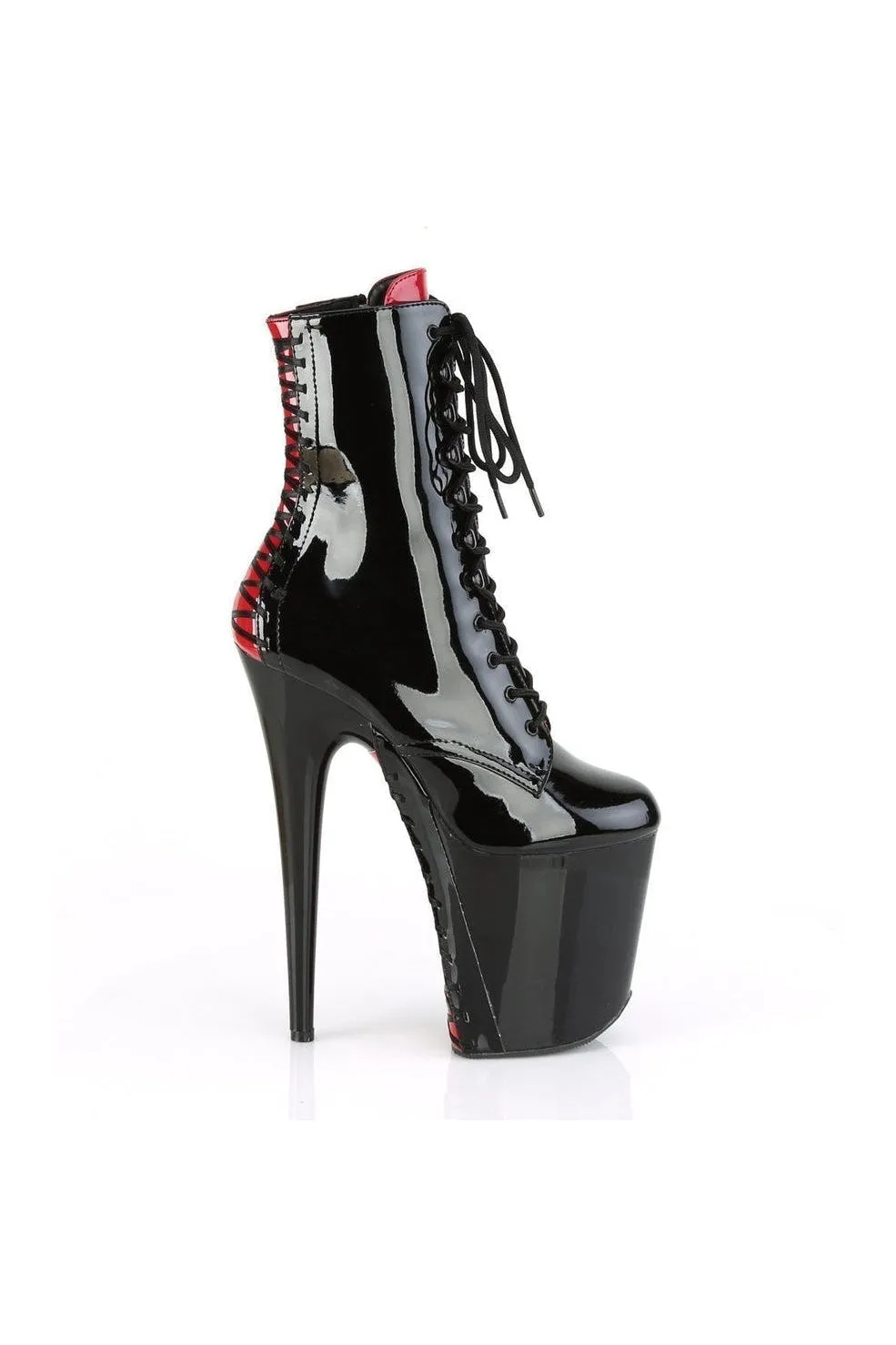 FLAMINGO-1020FH Exotic Boot | Black Patent