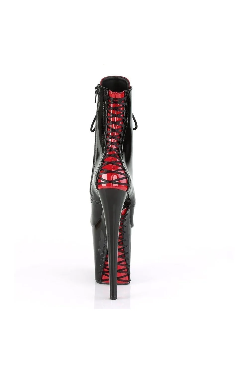 FLAMINGO-1020FH Exotic Boot | Black Patent