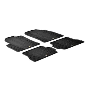 Ford Fiesta Hatchback Rubber Car Mats (2002-2008)