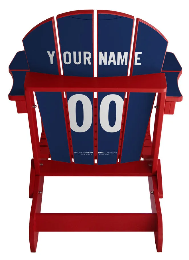 France Complete Custom with personalized name World Soccer Chair