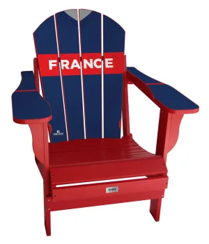 France Complete Custom with personalized name World Soccer Chair