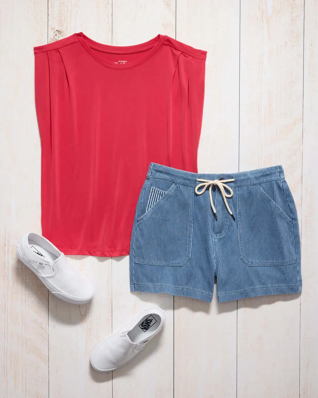 Fresno Pleated Top