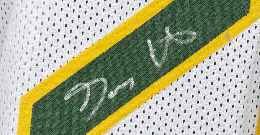 Gary Payton Seattle Signed White Basketball Jersey BAS ITP