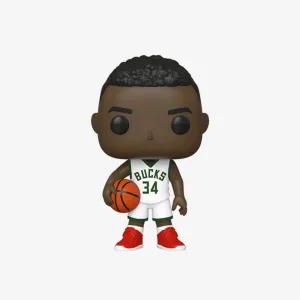 Giannis Antetokounmpo Milwaukee Bucks NBA Pop! Vinyl - White