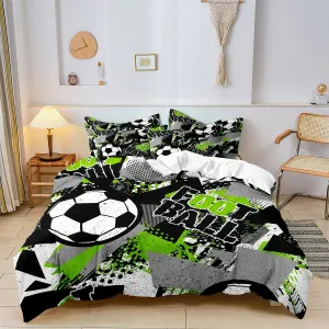 GoalQuest | Ultimate Soccer Dream Duvet Cover Set