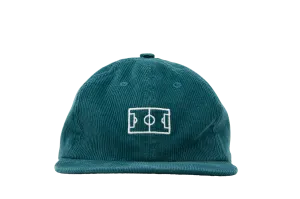 Goiaba E.C. - Campo 6-Panel Corduroy Hat - Bottle Green