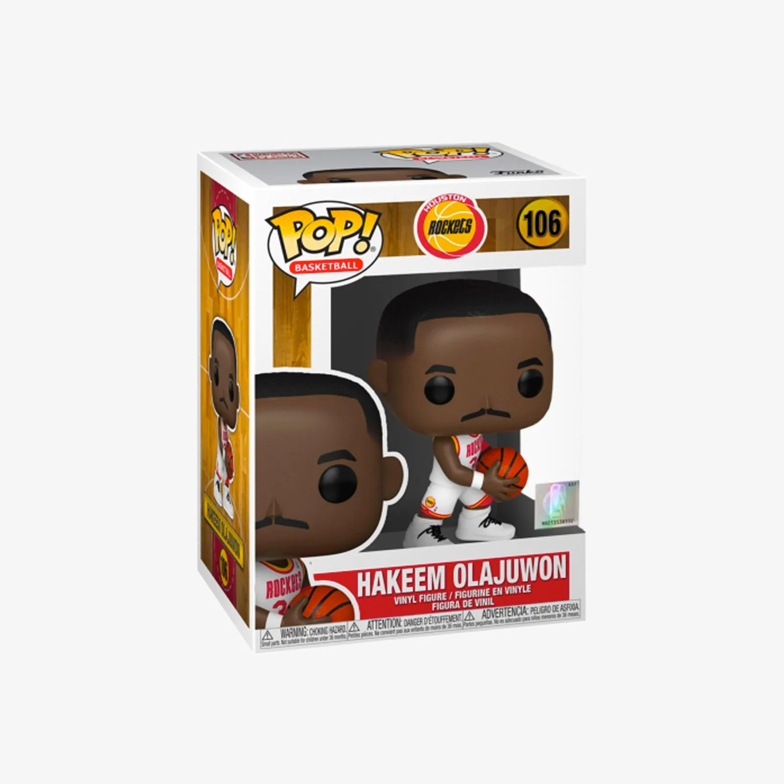 Hakeem Olajuwon Houston Rockets NBA Legends Pop! Vinyl