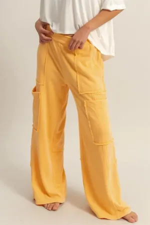 HYFVE Wide Leg Pants with Pockets