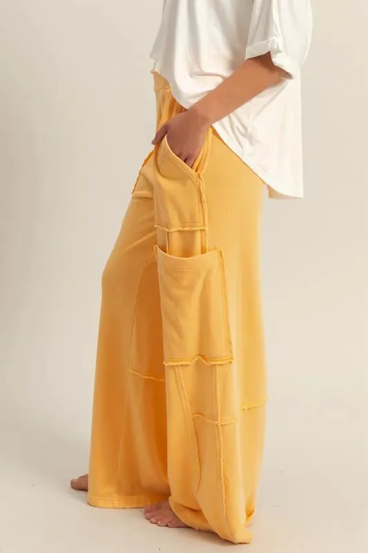 HYFVE Wide Leg Pants with Pockets