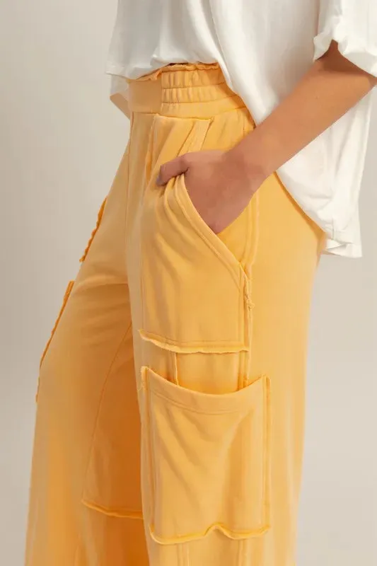 HYFVE Wide Leg Pants with Pockets