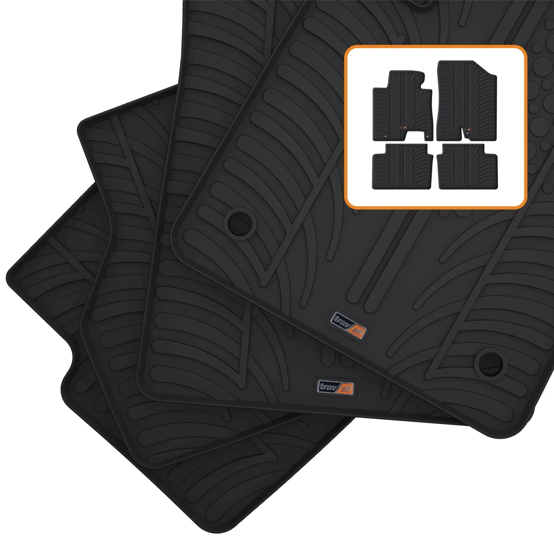 Hyundai i30 Hatchback Rubber Car Mats (2011-2017)