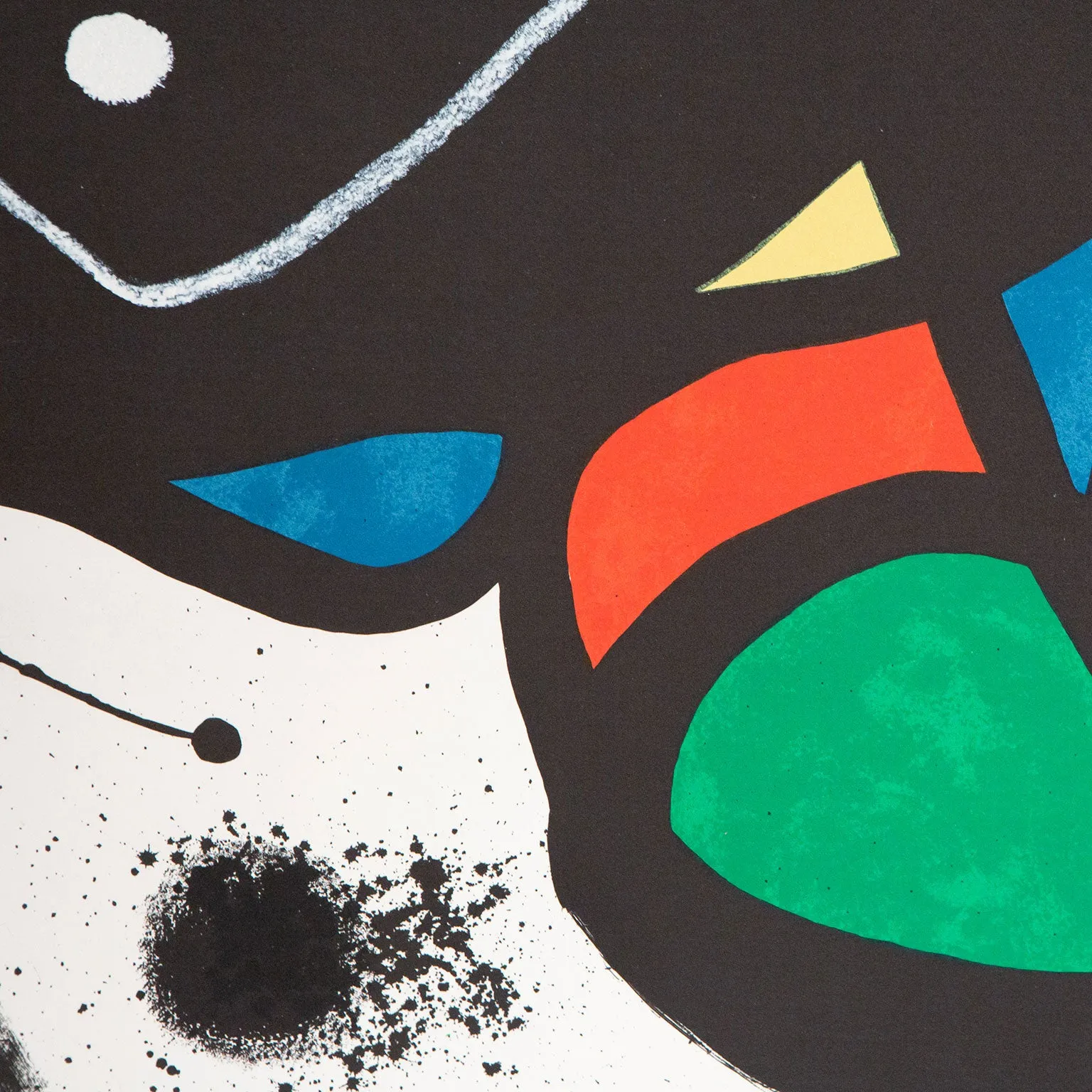JOAN MIRO "COLPIR SENSE NAFRAR III" LITHO, 1981