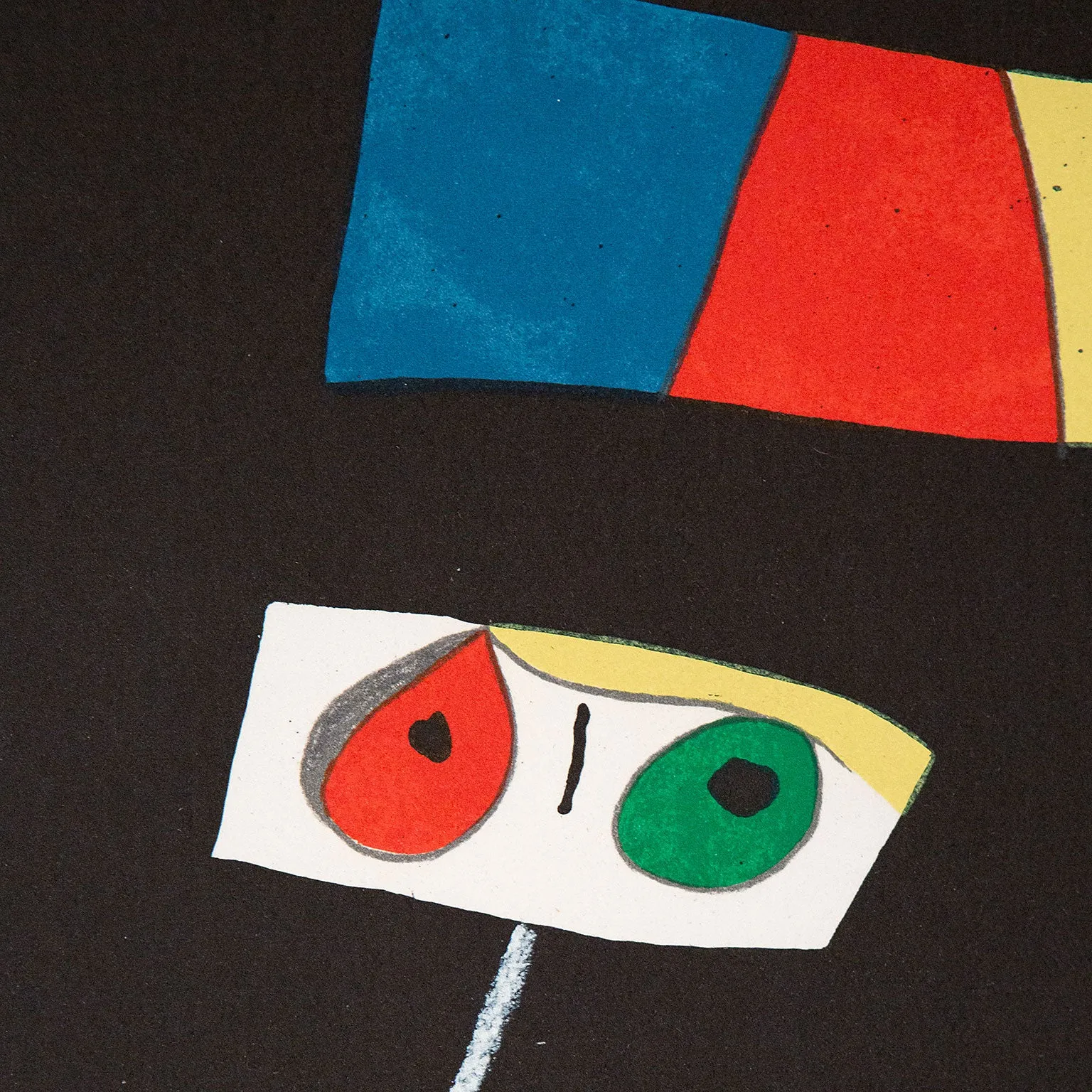JOAN MIRO "COLPIR SENSE NAFRAR III" LITHO, 1981