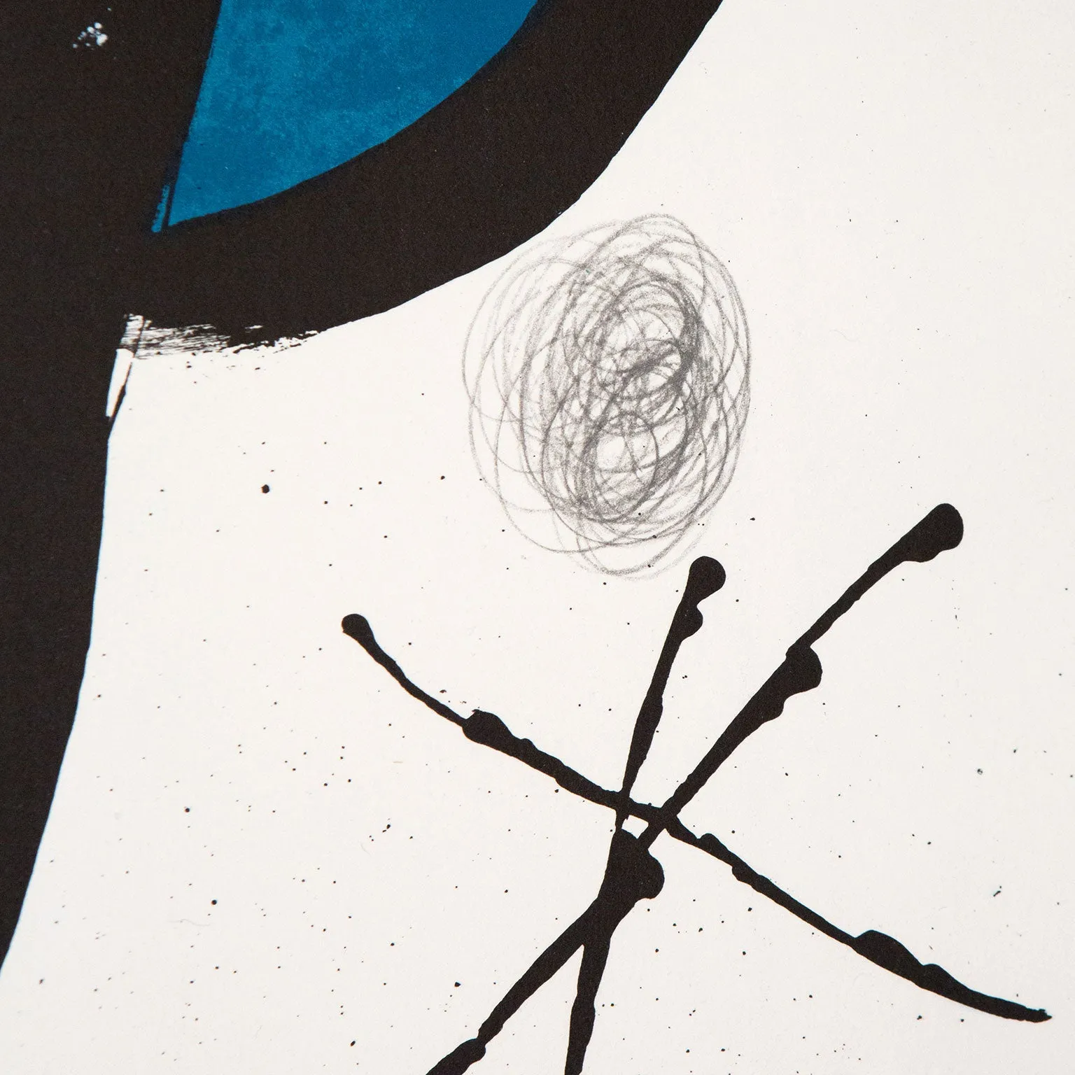 JOAN MIRO "COLPIR SENSE NAFRAR III" LITHO, 1981