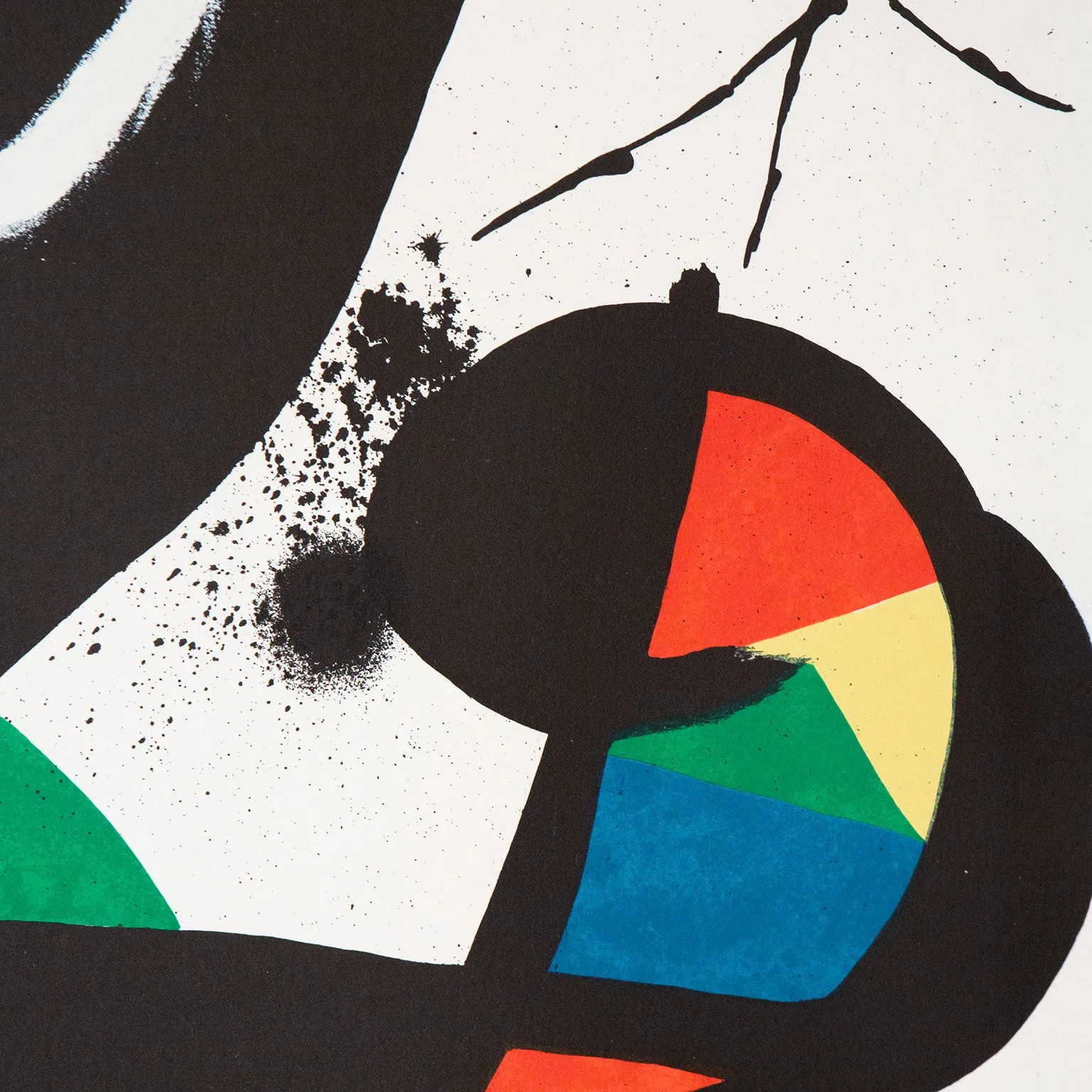JOAN MIRO "COLPIR SENSE NAFRAR III" LITHO, 1981