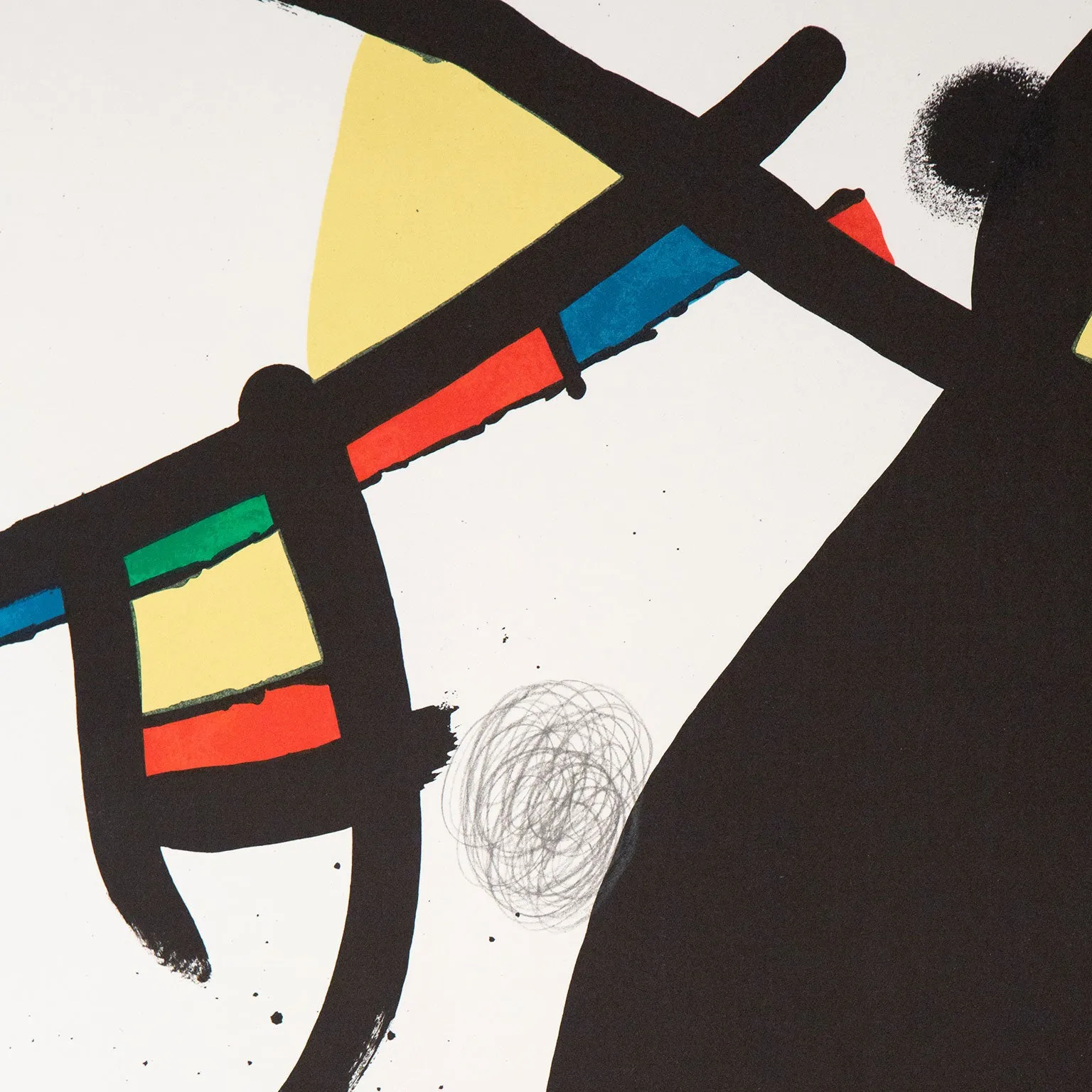 JOAN MIRO "COLPIR SENSE NAFRAR III" LITHO, 1981