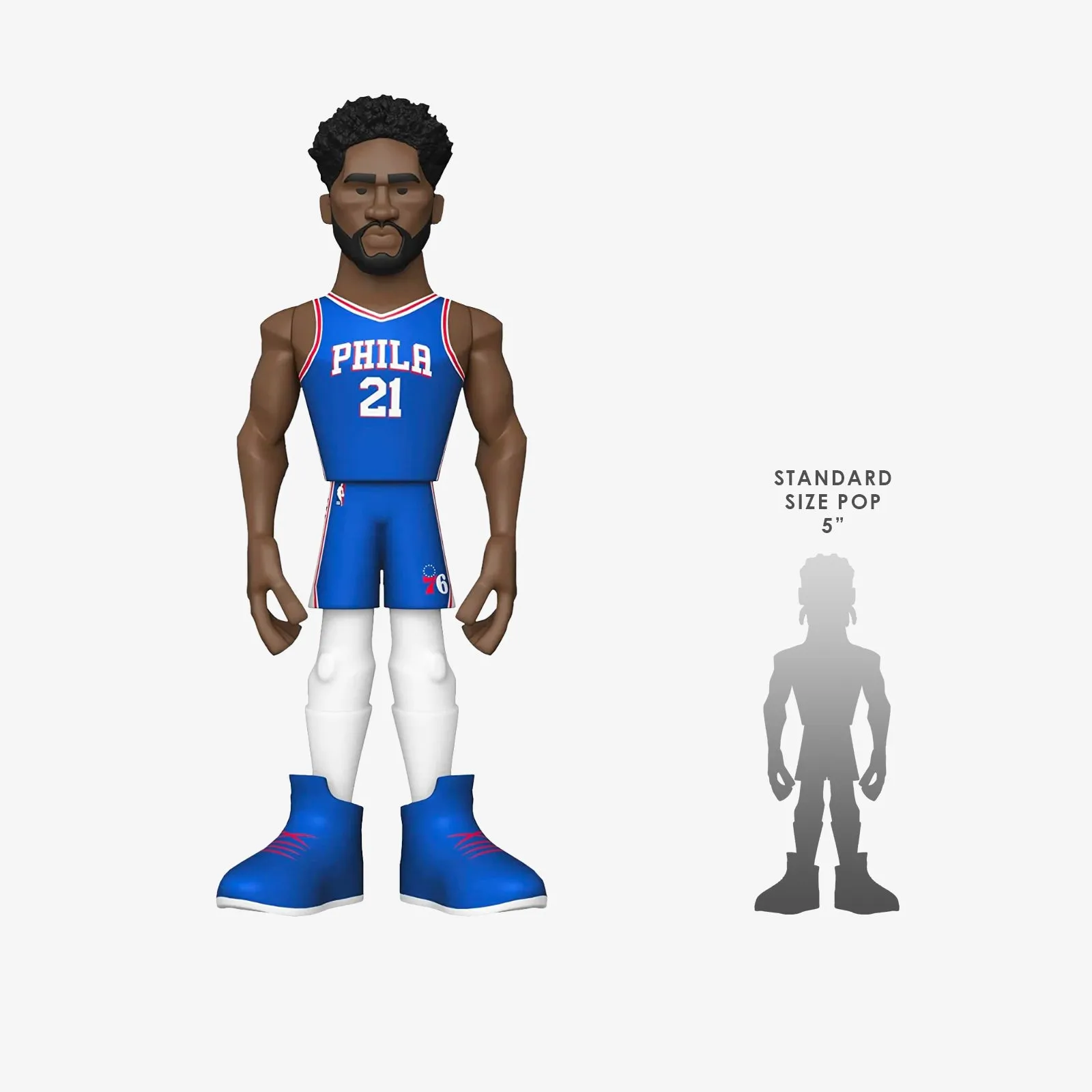 Joel Embiid Philadelphia 76ers NBA 12" Vinyl Gold