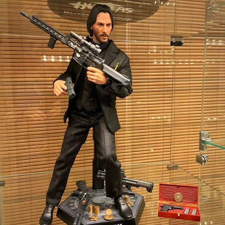 John Wick Action Figure Collection Model