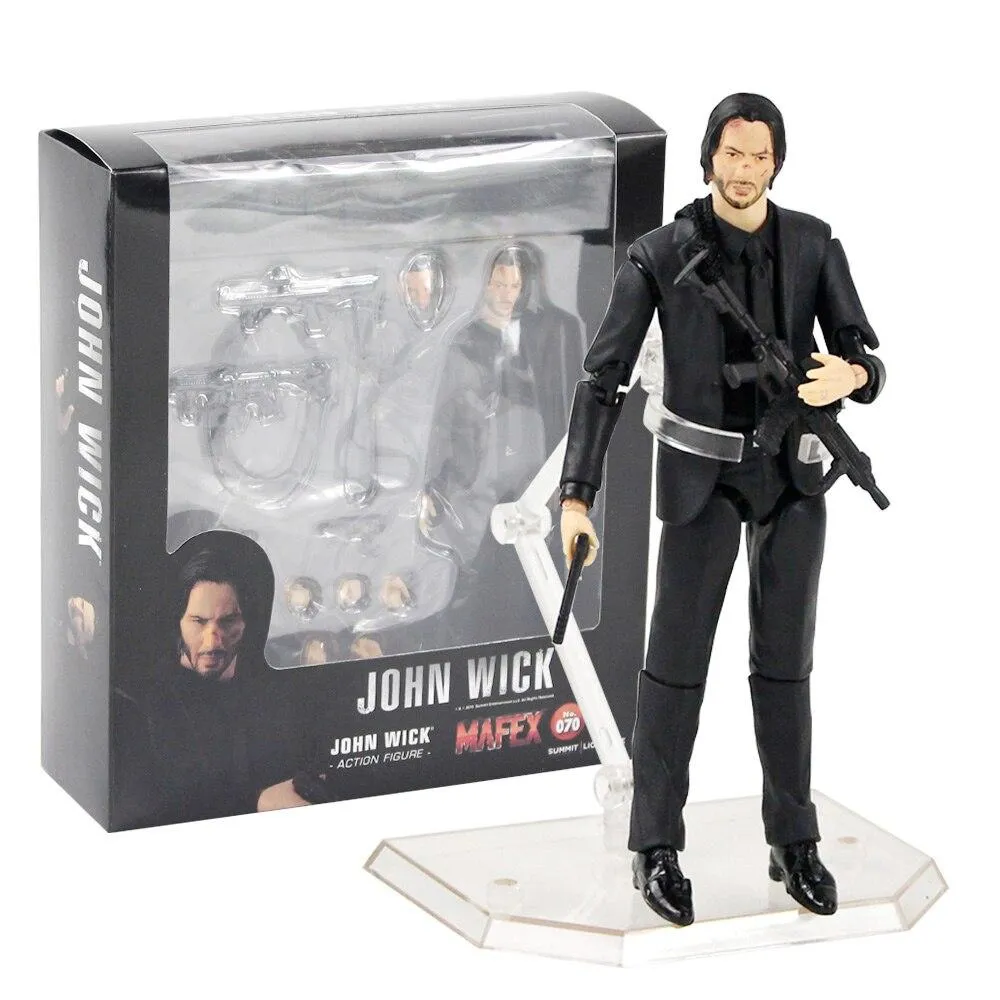John Wick Action Figure Collection Model