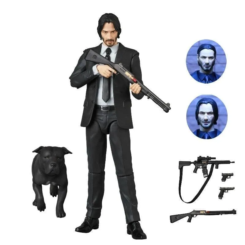 John Wick Action Figure Collection Model