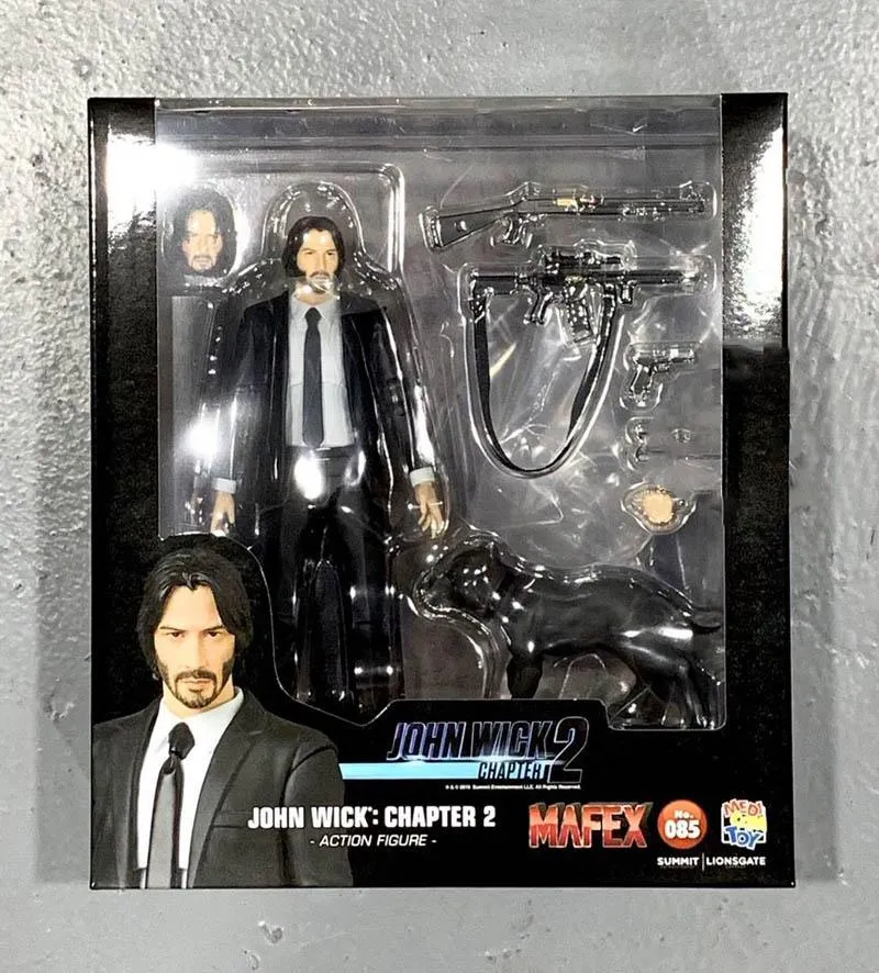 John Wick Action Figure Collection Model