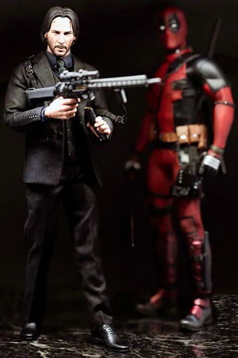John Wick Action Figure Collection Model