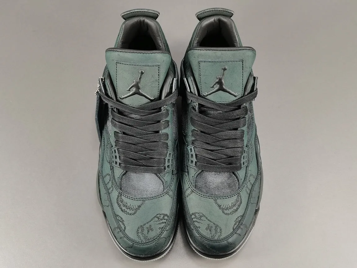 JORDAN 4 x KAWS BLACK OLIVE